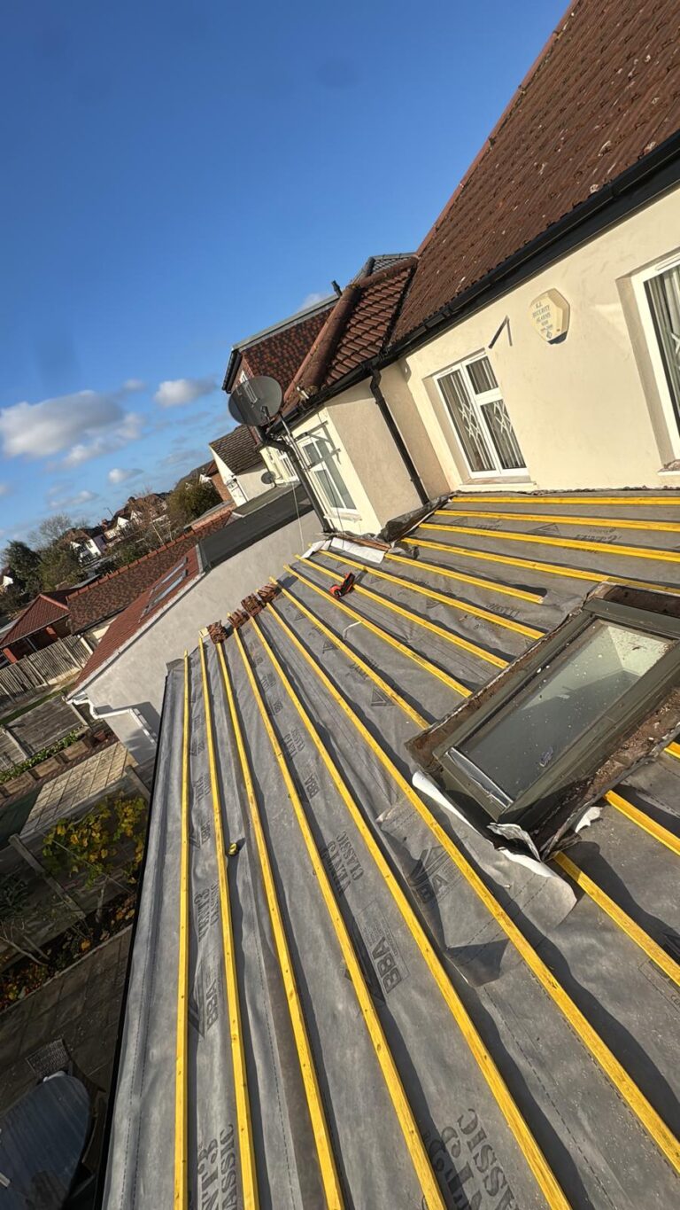 new felts and battens